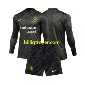 Billige Fotballdrakter Inter Milan Keeper Barn Tredjedraktsett 2024/25 Langermet